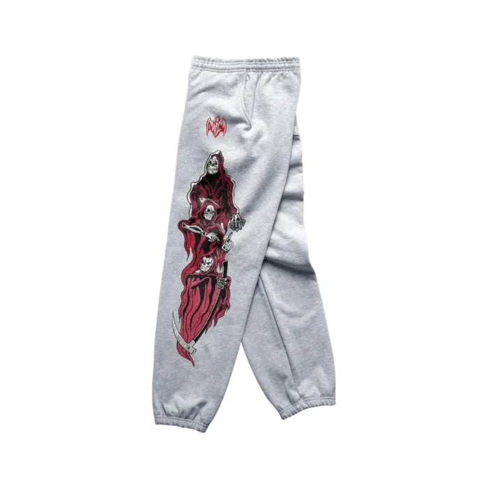 Three Reapers Sweatpants – Heather Grey