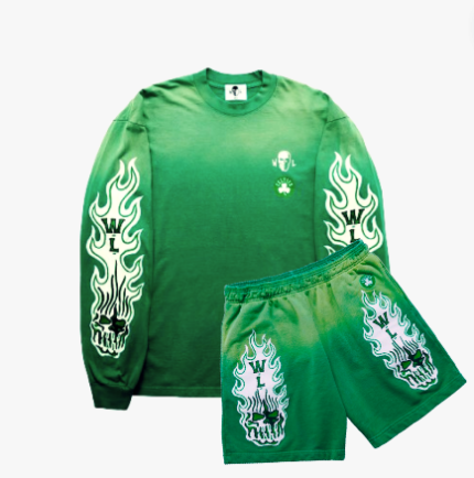 Warren Lotas Green Tracksuit